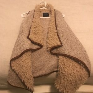 Faux Fur Shearling Vest